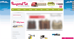 Desktop Screenshot of pamperedtot.com